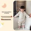 Bamboo Fiber Infant Sleeping Bag - Summer Anti-Kick Gauze Pajamas for Babies