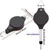 1PCS Retractable Plant Pulley Adjustable Heavy Duty Hanging Flower Basket Hanger Hooks for Garden Baskets Pots and Birds Feeder