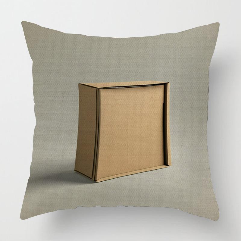 Home Decor Geometric Pattern Digital Print Pillow Covers Pattern Cushion Cover Suitable for Sofa Bedroom Car Pillow Cover