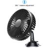 Car Fan 3 Blades 360 Degree Rotation Relieve Heat Universal Rear Seat USB Freshener Ventilation Fan Vehicle Supplies