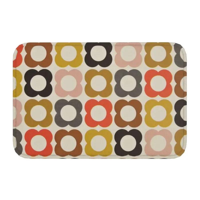 

Orla Kiely Abstract Multi Stem Front Floor Door Entrance Mat Mid Century Scandinavian Geometric Room Doormat Garden Carpet Rug 50x80cm