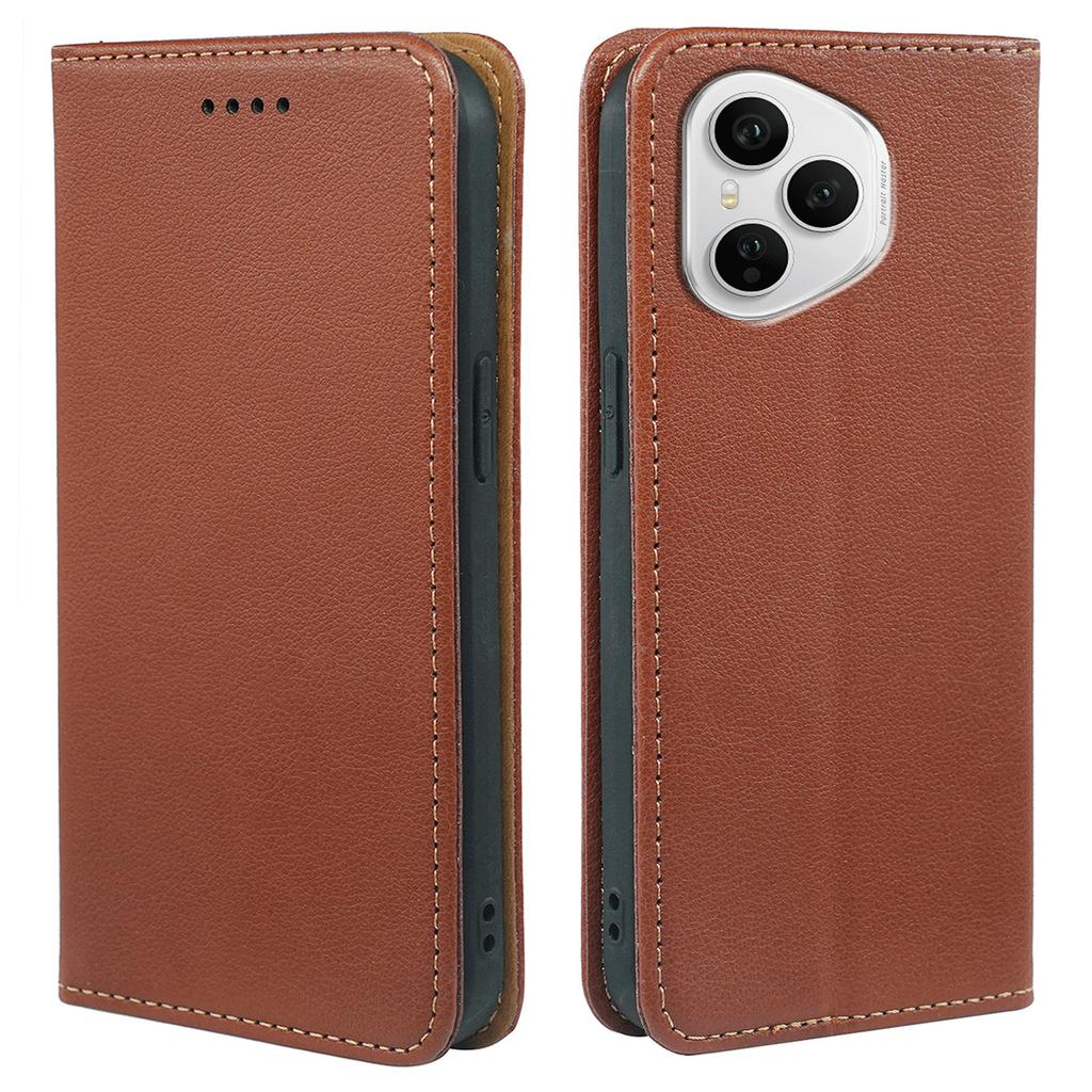 For Honor 400 Pro 5G (Global) Case Wallet RFID Blocking Leather Phone Cover Strong Magnetic Closure