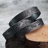 Viking Style Men's Bracelet With Celtic Wolf And Tree Of Life Design Titanium Steel Jewelry