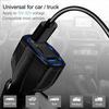 Smart Car Charger With Three USB QC 3.0 Type C Fast Charging Heads