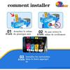 Compatible Ink Cartridge - GATO NEGRO - LC422XL - Pack of 4 - High Capacity - Multi-Coloured