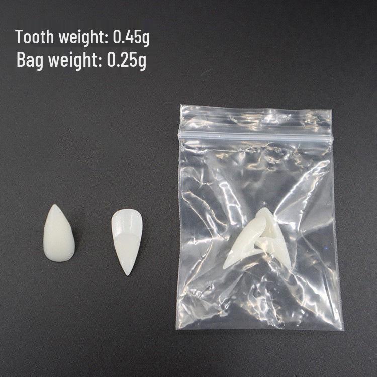 Vampire Fangs Resin Cosplay Teeth for Halloween and Fairy Role-Playing Makeup
