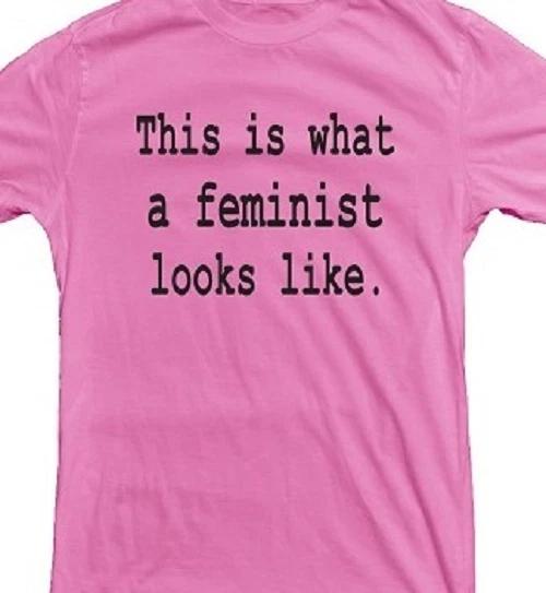 This is what a Feminist looks like T shirt Tee Womens rights Feminism Unisex L