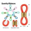 M-Modern-60 Piece Glasses Chain Ends Glasses Chain Ring Holder As Shown Glasses Connector Glasses Fixed Chain Ends