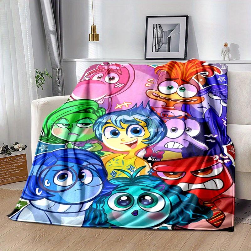 1pc. Colorful Cartoon Character Print Blanket - Perfect for Home, Office, Outdoor Use, Gift Idea, Suitable for All Seasonsz0417232