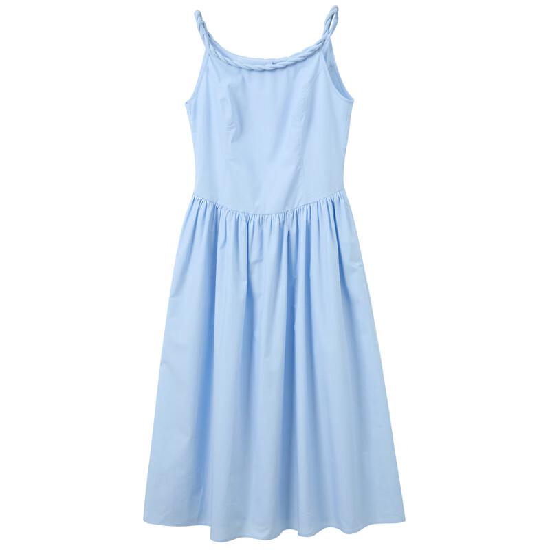Sancai 2026 Summer French Style Sleeveless A-line Dress