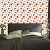 White and Lime Flowers Wallpaper for Living Room and Bedroom 50x1000