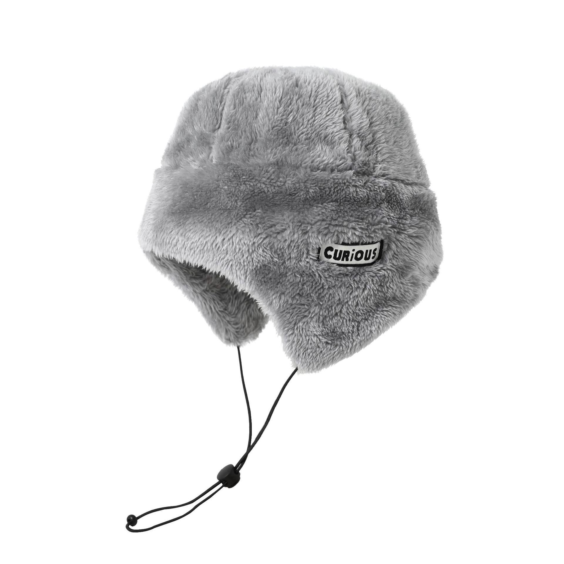 

Милая шапка и маска Мишка из арктического бархата, ветрозащитная и теплая One Size