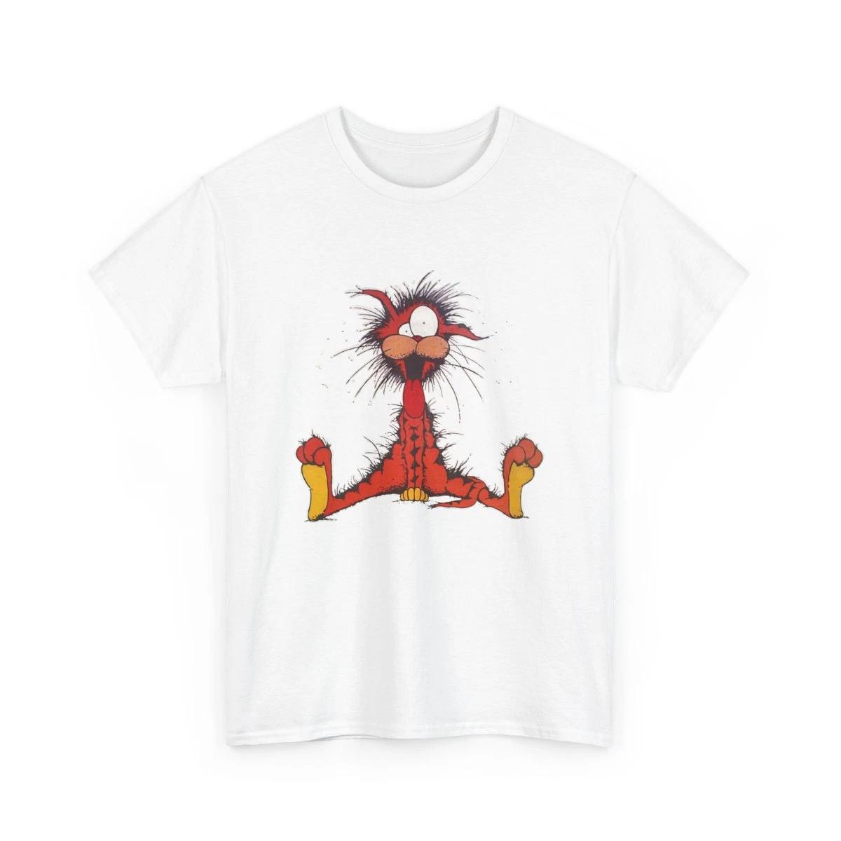 

a Bill The Cat Bloom County 90 s Independent Tshirt Gildan Short Sleeve 100% Cotton T-shirt Mens Womens Tees Top 3XL