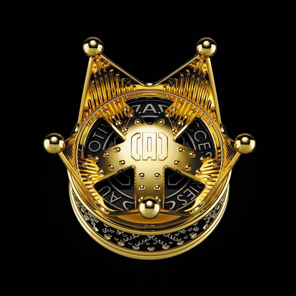 Automotive Fragrance Royal King Gold EXE Crystal sold DAD GARSON D.A.D D.A.D HF113-02-01 (Fragrance separately)
