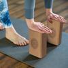 High-Density Cork Yoga Brick