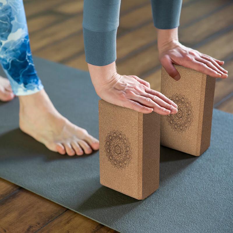 High-Density Cork Yoga Brick