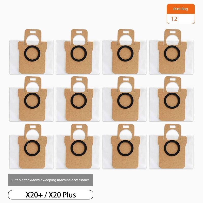 Equipped with Xiaomi Scan Mop Robot X20 +/X20 Plus Accessories Roll Side Brush Filter Screen Dust Bag Mop Cloth Consumables