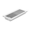 Magnetic HVAC Floor Covers 4X12 Inches Rusts Proof Steel Construction Metal Air Vent Cover With Safety Edges for Home