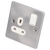Wall Socket Good Electrical Conductivity Wearable Rust Resistance Fatigue Resistance Outlet Wall Plug for Home