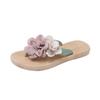 Fairy Style Women's Flower Flip-Flops - Summer Sandals for Skirts, Casual Wear & Beach Outings