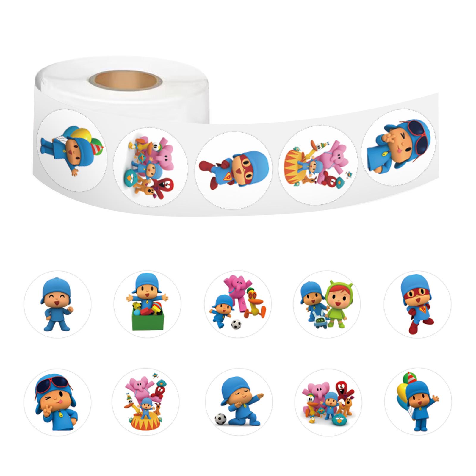 

Cartoon Stickers Set - 500 Sheets for Scrapbooking, DIY Stationery, and Children s Crafts