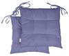 Vargottam Indoor Outdoor Tufted Square Seat Patio Cushion Set Of 2 Water Resistant Patio Furniture Seat Cushion 19 inches
