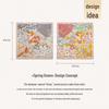 Shanghai Story 100% Mulberry Silk Jacquard Square Scarf