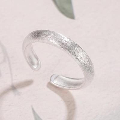 Vielseitiger offener Bandring für Damen - Modisch, Schlicht, zum Stapeln auf dem Zeigefinger, Cooler Stil mit einzigartiger Persönlichkeit.