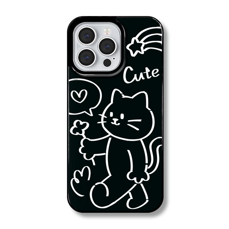 Zhitai Cartoon Silicone iPhone 16 Pro Max Case, Fits Apple 14/13 and 15 Pro, Jelly Style for 7/8/xs