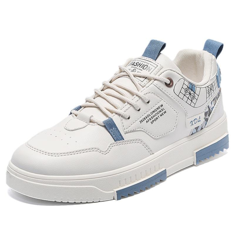 Jarní a letní prodyšná pánská všestranná sportovní obuv, boty pro volný čas zvyšující výšku