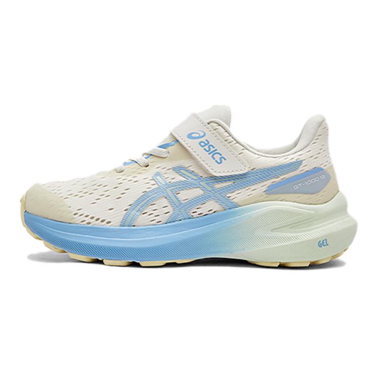 

ASICS RUNNING KIDS Synthetic Leather, Textile Low top Kids Running Shoes Children Aged 3 7 Years Old 1014A403-101 27