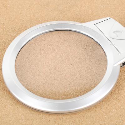 Flexible Freihand-Lupe Schreibtischlampe Helle LED-beleuchtete Lupe mit Klemme zum Lesen Kreuzstich