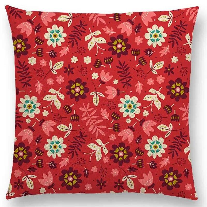 Kissenbezug Heimdeko Niedliches Blumenkissen Designer Hochwertig Sofa Wohnzimmer