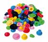 Diy Miniature Plastic Hats 48 Pcs