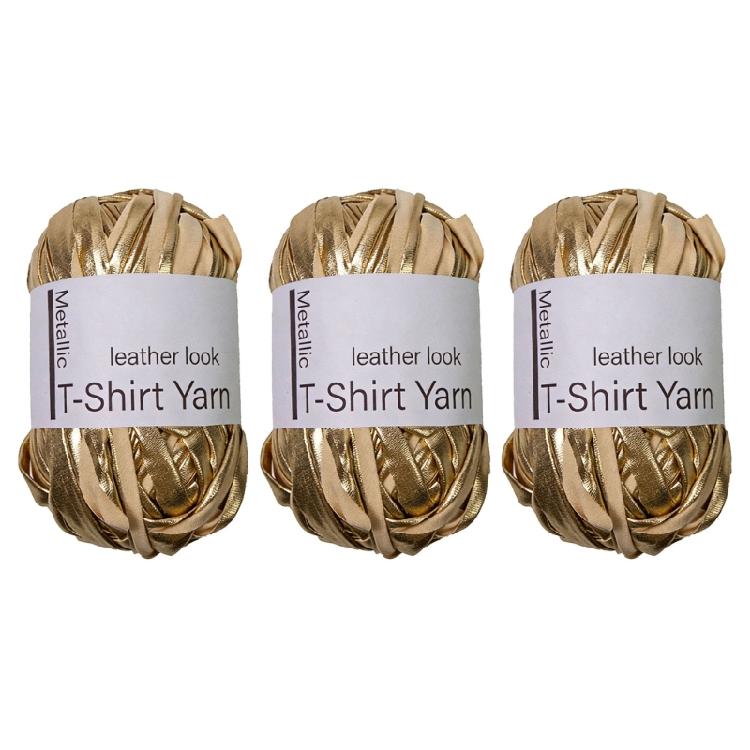 3 Rolls Metallic Polyester Cord 32.8Yard Each Knitting Thread Yarn For Handmade Bag Purses Wallets Braiding Stitching