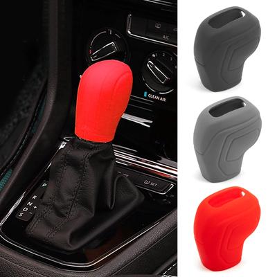1Pc Car Manual Automatic Auto Silicone Gear Shift Knob Cover Non Slip Lever Shifter Knobs Case Protector Bump Stick Cover