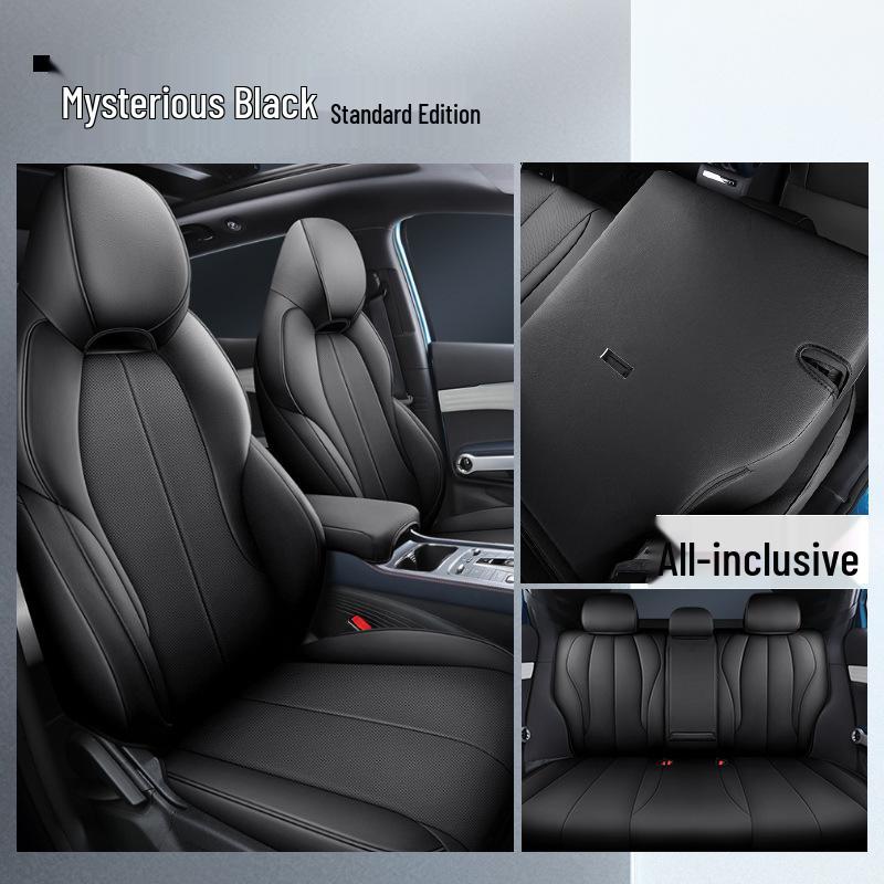 LTCS Car Seat Cover for BYD Yuan PLUS: Sports Leather, All-Season Cushion