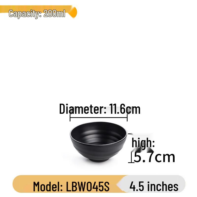 Japanese Style Melamine Ramen Bowl