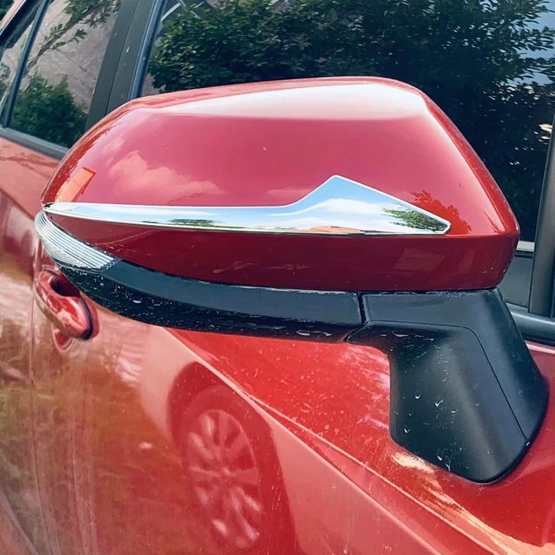 ABS Car Middle Grille Strip / Fog Light Lamp Eyebrow / Rearview Mirror Cover Trim Accessories For Toyota Yaris Cross -