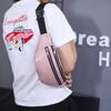 Unisex Korean Fashion Waist Bag Banana Chest Bag PU Large Capacity Chest Bag Sports Multifunctional Waist Bag