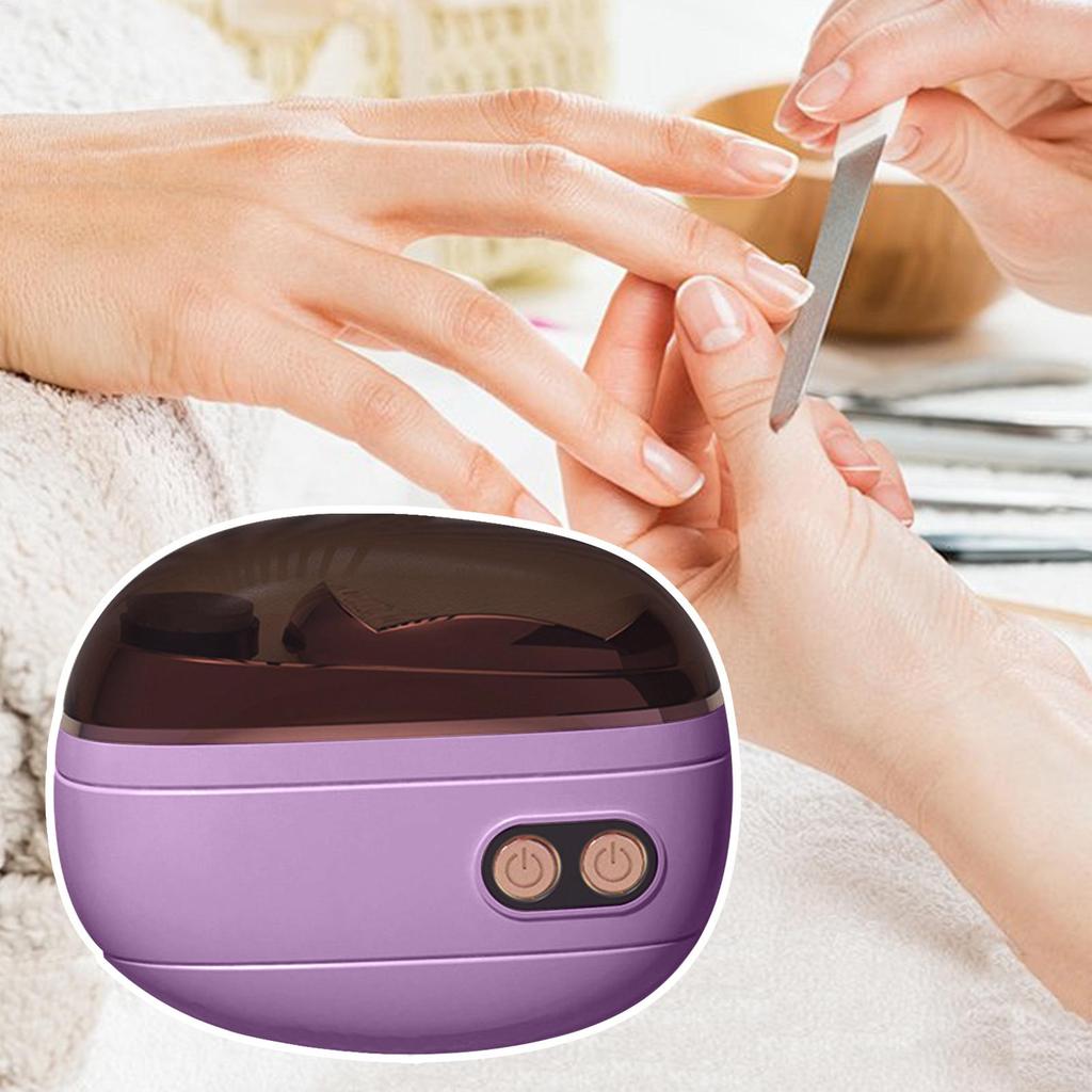 Electric Nail Trimmer with LED Light 2-Speed Automatic 4 In1 Automatic Nail Clipper for Seniors Elderly Women Adults Kids