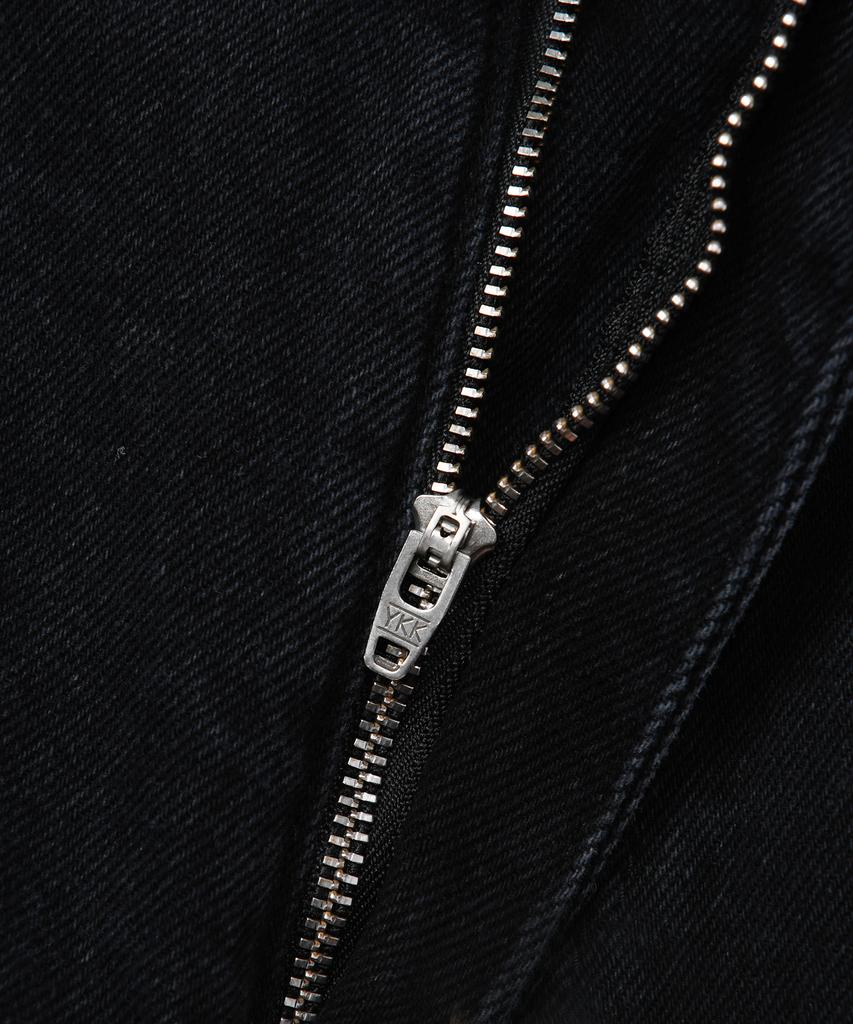 PHYSICAL DEPARTMENT Sparkle Carpenter Denim Pants_Black