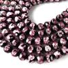 [GOLD STONE] Firefly Glass Beads, 40cm Long, Pink, Dragonfly Stone, Okinawa, 12mm