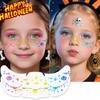 Halloween Face Sticker Simulated Freckle Tattoo Sticker Waterproof Cartoon Children'S Cute Makeup Sticker