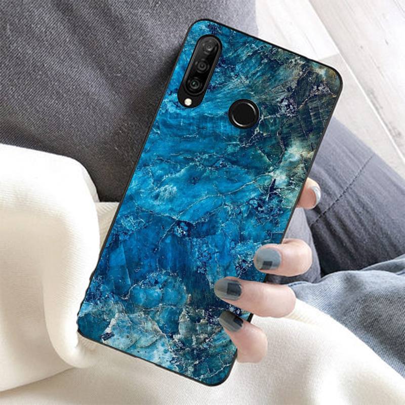 Marble Phone Case for Huawei Honor 10 i 8X C 5A 20 9 10 30 lite pro Voew 10 20 V30