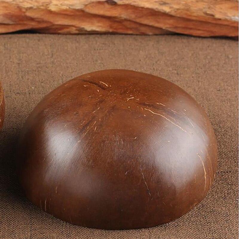 5 Pieces Coconut Bowl Rice Salad Pasta Soup Wooden Bowl Wooden Fruit Bowl Set Handmade | Bowls