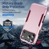 For iPhone 17 Pro Max Case PC+TPU Military Grade Drop Protective Phone Cover