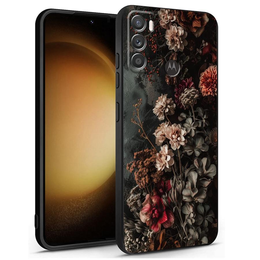 

Soft Cover Case for Motorola Moto G53 G30 G71 G60 G22 Edge40 G72 G60s G51 G73 G32 G50 G52 Edge 20 Pro 30 Lite Small Floral Moto G30