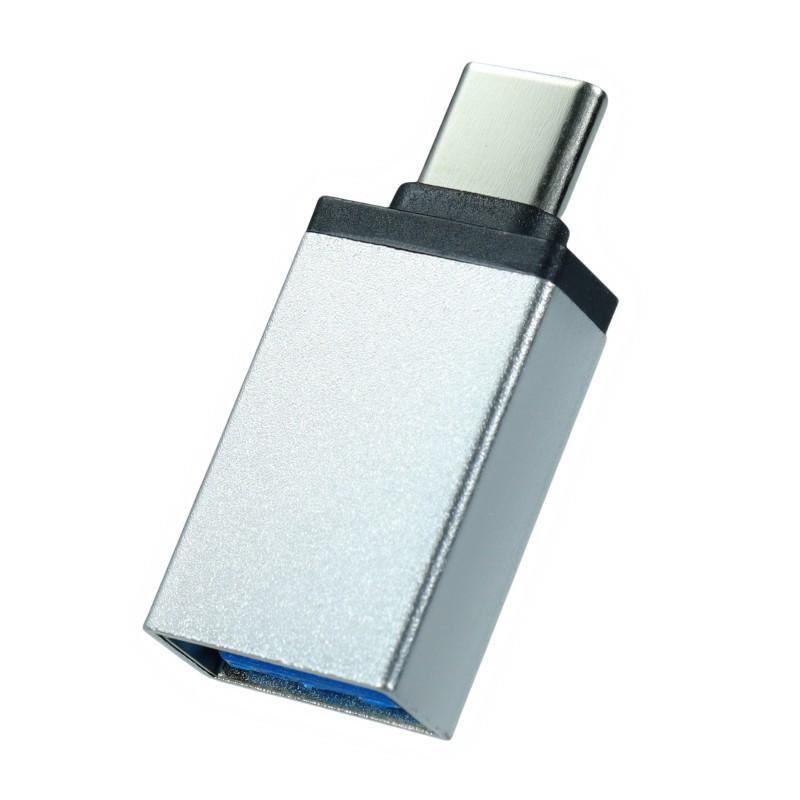 Usb 3.1 To Usb 3.0 Adapter Glossy Mobile Phone Adapter Usb C Male To Usb Female Converter Portable Type-C Converter For