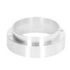 Portafilter Dosing Ring with Magnetic Stainless Steel Coffee Powder Dosing Funnel for Household Coffee ShopSilver 53mm / 2.1in